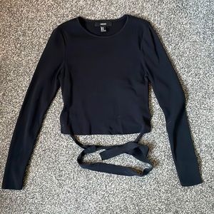 forever 21 cropped long sleeve